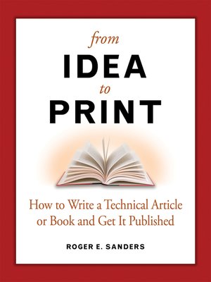 cover image of From Idea to Print
